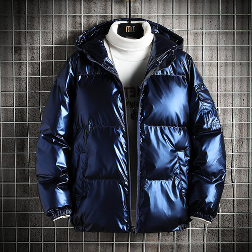 Chaqueta Acolchada De Algodón Con Capucha De Invierno Para H