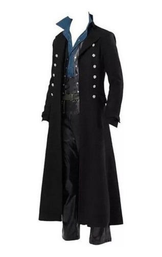 Gabardina De Ropa Gótica Steampunk For Hombre