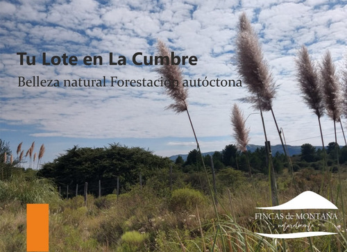 Imagen 6 de 12 de Oportunidad!! Lotes Financiados En La Cumbre