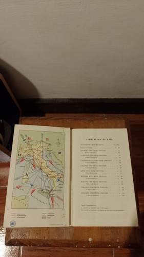 Libro En Italiano Los Territorios De Italia Sicilia 1958 (Usado)