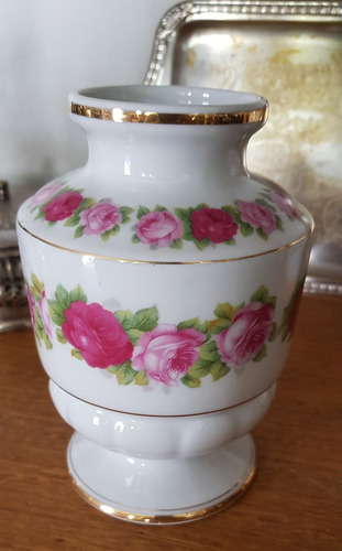 Vaso Antigo Enfeite Porcelana Ernesto & Hugo Saler Decoração
