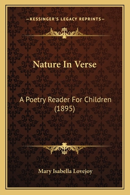 Libro Nature In Verse: A Poetry Reader For Children (1895...