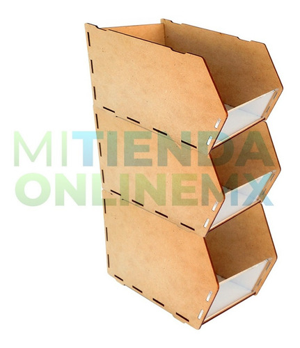Imagen 4 de 4 de Organizador Dulces Y/o Herramientas Tapas De Acrílico Pack 6