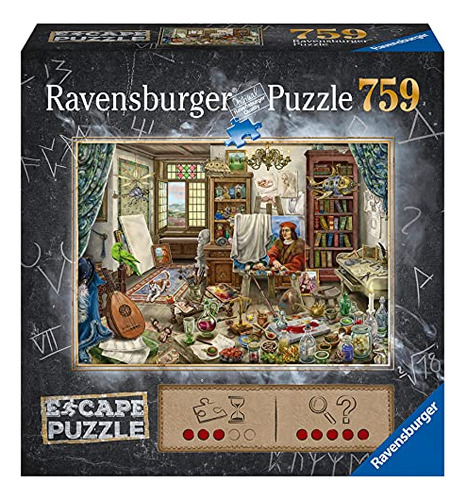 Ravensburger El Estudio De Arte 759 Rompecabezas De Drtkr