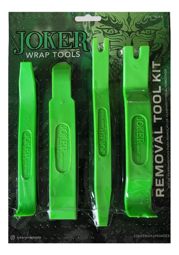 Espátulas De Nylon P/ Remover Forro De Porta E Grampos Joker