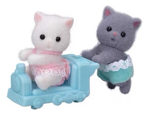 Los Nuevos Trillizos De Gatos Persas De Sylvanian Families B