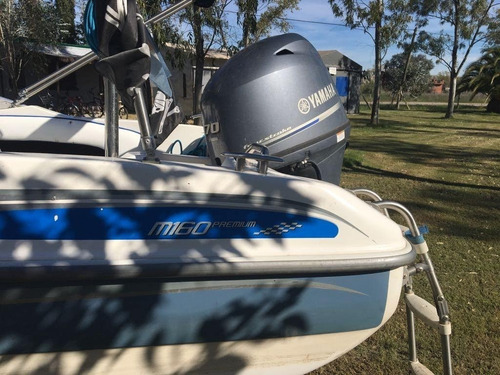 Imagen 6 de 18 de Lancha+ Motor Yamaha 70hp4t 1*mano Nuevo Precio Sin Trailer