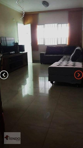 Imagem 3 de 21 de Imob01 - Sobrado 350 M² - Venda - 4 Dormitórios - Vila Ida - Diadema/sp - So0447
