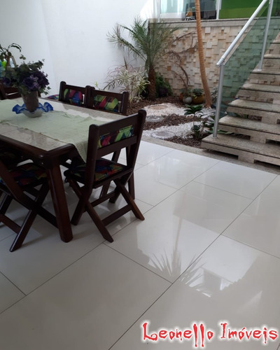 Imagem 21 de 30 de Sobrado Para Venda Com 175 M² Construídos Sendo 3 Suítes, Quintal Com Churrasqueira E 4 Vagas De Garagem! Vila Scarpelli Em Santo André, Sp. - Ca00104 - 70667135
