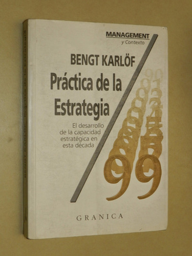 * Practica De La Estrategia - Bengt Karlof