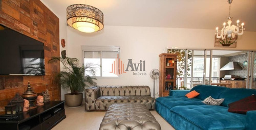 Imagem 5 de 15 de Apartamento Com 3 Dormitórios À Venda, 192 M² Por R$ 1.950.000,00 - Tatuapé - São Paulo/sp - Av5337