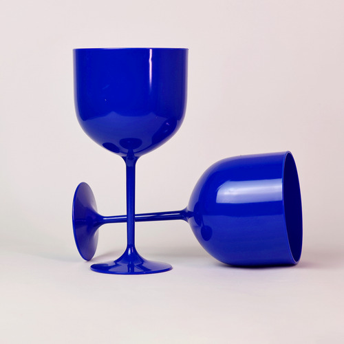 Kit 12 Taças De Gin Tônica 580ml Premium Azul