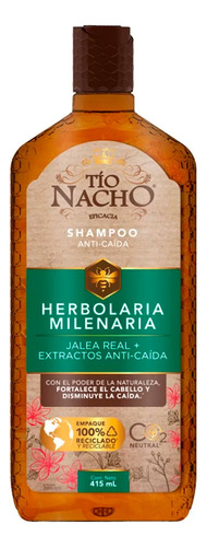 Shampoo Tío Nacho Herbolaria Milenaria De Jalea Real En