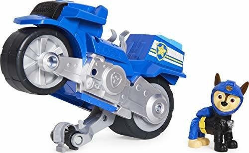 Paw Patrol, Moto Pups Chase's Deluxe Pull Back Motocicleta V