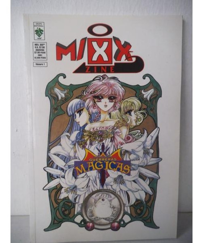 M/xx Zine 01 Sailor Moon Flip Book Guerreras Magicas Manga
