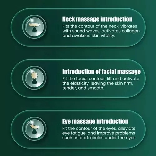 Masajeador Radiofrecuencia Facial Reductor 3 En 1 Y Corporal