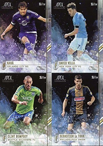 2015 Topps Mls Apex Soccer Series Juego Completo De 100 Cart