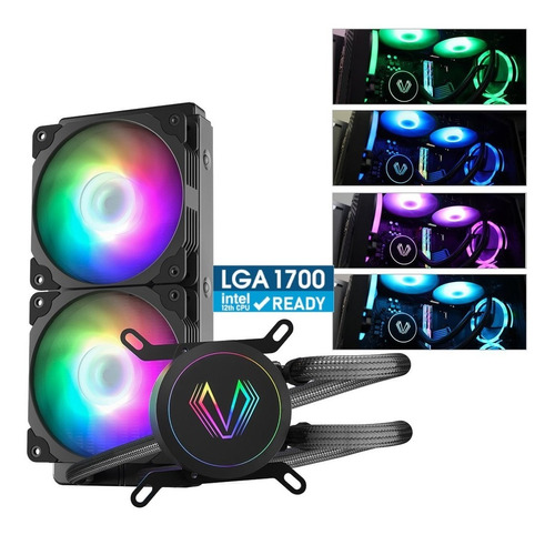 Refrigeracion Liquida Cooler Cpu V240 240 Mm Argb Lga 1700