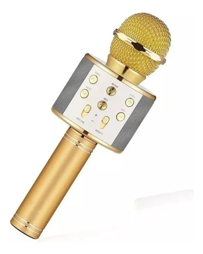 Micrófono Inalámbrico Ws-858ppt Bluetooth Karaoke Infantil