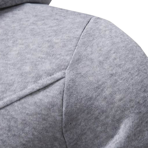 Blusas Masculinas Coloridas Com Zíper E Bolsos De Manga Comp