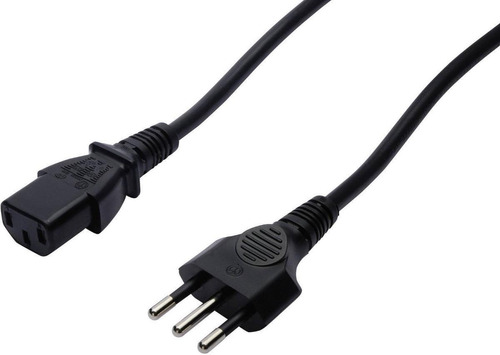 Cable Fuente De Poder Multiples Usos 1.8mts Cobre C13 - L