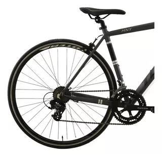 Bicicleta ruta Totem T21B414 MNX R700 S 14v frenos caliper cambios Shimano Tourney A070 color gris grafito
