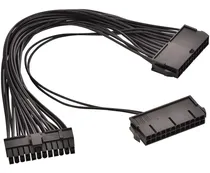 Comprar Cable Para Tarjeta 24pin Dual Psu  Atx Minar Extensor Mdj
