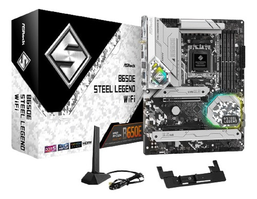 Mother Asrock B650e Steel Legend Wifi Socket Am5 Ddr5