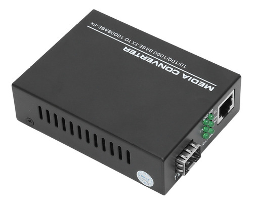 Conversor De Mídia De Fibra Gigabit Sfp Para Rj45 10 100 100