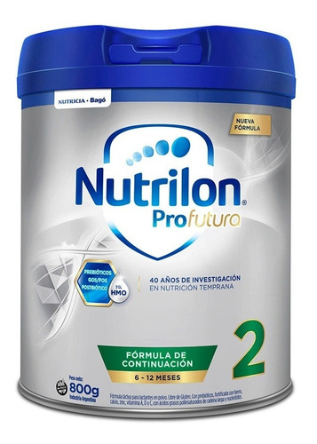 Nutrilon Profutura 2: Leche Infantil En Polvo 800 G: 1 Lata
