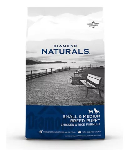 Diamond Naturals Cachorro Razas Pequeñas 18kg 