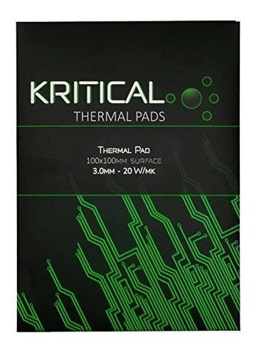 Kritical Pad Termico 100x100mm 3mm 20w/mk X1