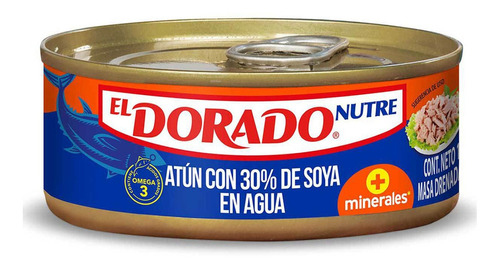 Atún El Dorado Nutre En Agua 130g