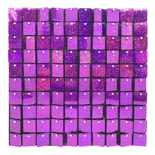 Panel Shimmer Espejos Holográficos Rectangular 30 X 30 Cm