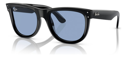Lente De Sol Rayban Wayfarer Reverse Rbr0502s Light Blue