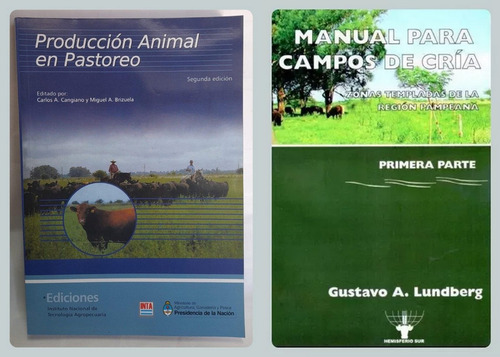 Producción Animal Pastoreo Campos Cría Zonas Templadas Pampa