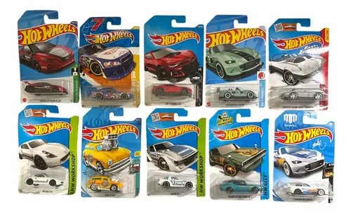 Kit 3 Miniaturas Carro Hot Wheels Sortidos Antigos Original