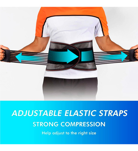 Faja Lumbar Cinturón Abdominal Estabilidad Columna Core