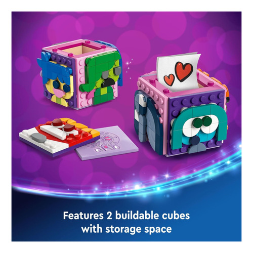 Lego Disney Pixar 43248 Inside Out 2 Mood Cubes 394 Pzas