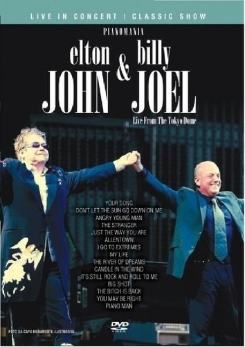 Dvd Pianomania - Live From The Tokyo Dome - Elton John Billy