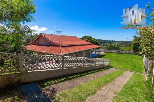 Imagem 3 de 28 de Ótima Chácara Com 2 Dormitórios, Piscina, Pomar, Salão De Jogos, Bem Localizada, À Venda, 1500 M² Por R$ 450.000 - Zona Rural - Pinhalzinho/sp - Ch1032