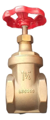 Llave De Compuerta 1-1/4 - Valvula - Marca Grinaca 300lbs