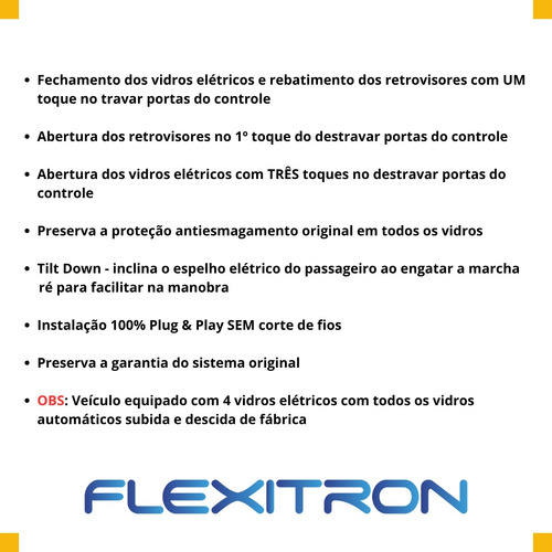Módulo Conforto 100% Plug And Play Yaris Hilux Sw4 16 A 2024