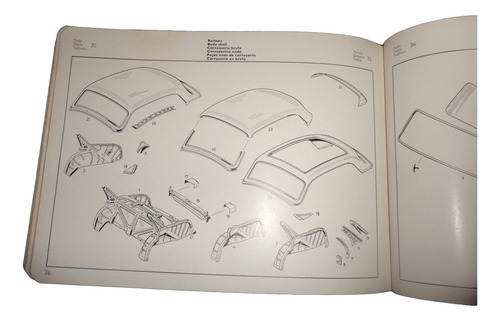 Mercedes Benz Type 190 Db 1959 Catalogo De Repuestos A (Usado)