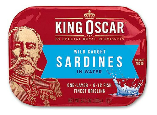 Sardinas  En Agua Pura, 3.75 Oz (pack De 12)