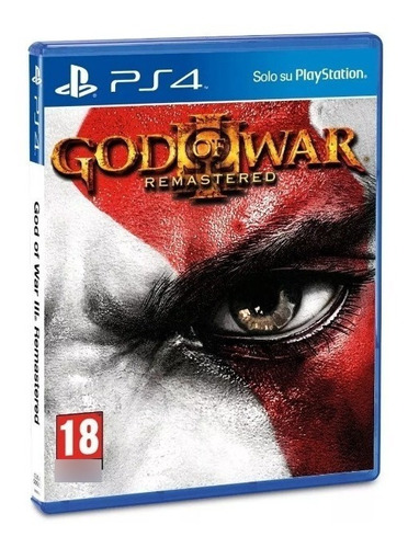 God Of War 3 Juego  Ps4 Remastered Físico Nuevo!!!