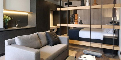 Departamento Amoblado En Arriendo De 1 Dorm. En Lo Barnechea