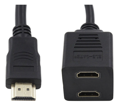 Cable Y Splitter Divisor Hdtv 1 Entrada A 2 Salidas Full Hd