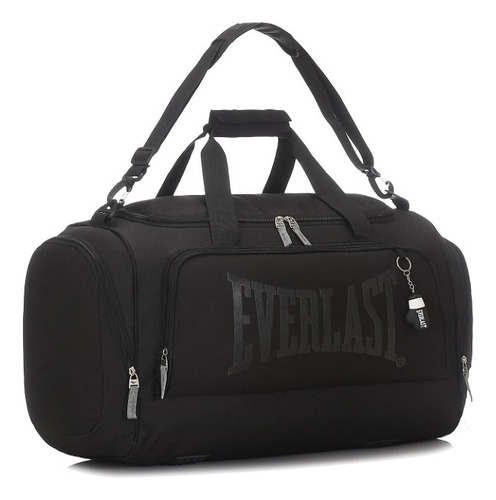 Bolso Everlast Deportivo Urbano Grande Viaje Gimnasio 16332 Negro