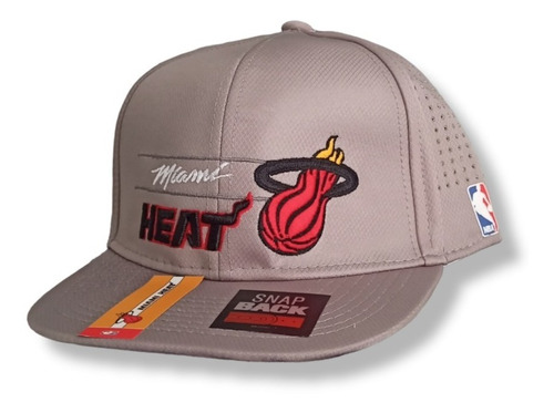 Gorra Plana Miami Heat